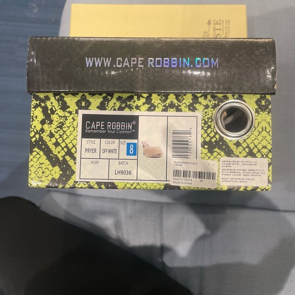 Adorable faux fur heels, never worn! - Picture 5 of 5